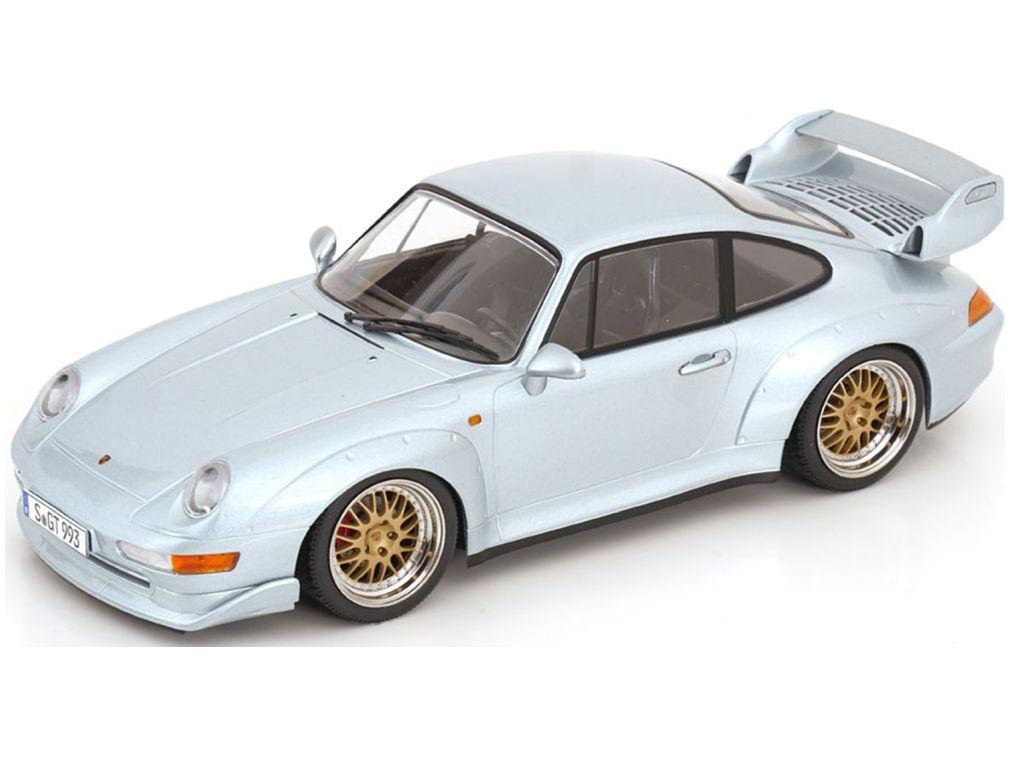 Porsche 911 (993) GT2 1996 BBS Rims Silver 1:18 Scale KK Scale Diecast Model Car-KK Scale-Diecast Model Centre