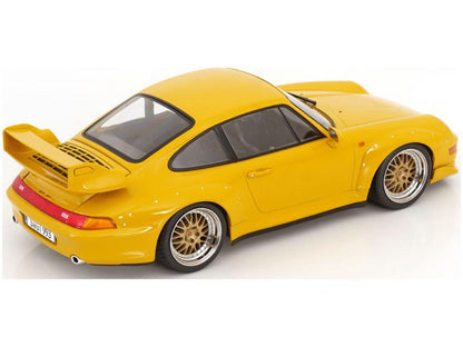 Porsche 911 (993) GT2 1996 BBS Rims Yellow 1:18 Scale KK Scale Diecast Model Car-KK Scale-Diecast Model Centre