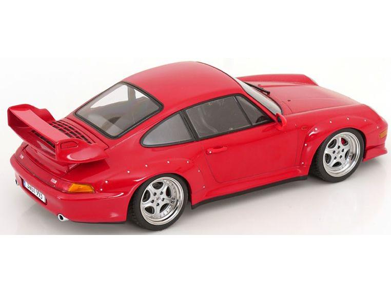 Porsche 911 (993) GT2 1996 Speedline Rims Red 1:18 Scale Diecast Model Car – KK Scale-KK Scale-Diecast Model Centre