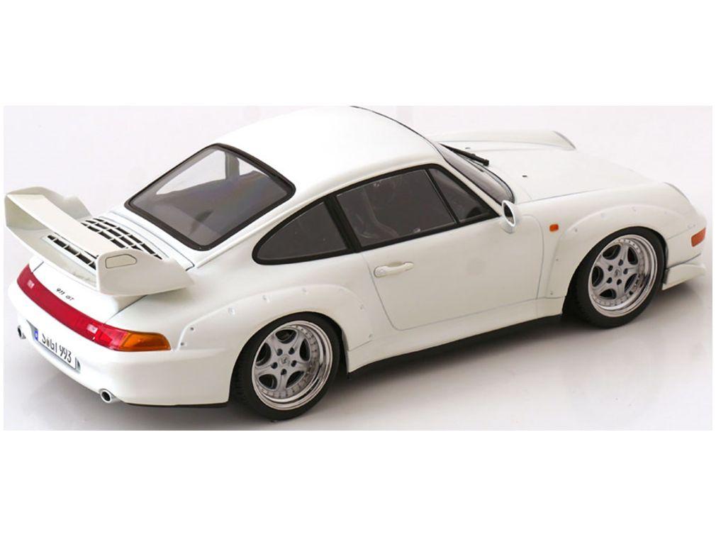 Porsche 911 (993) GT2 1996 Speedline Rims White 1:18 Scale KK Scale Diecast Model Car-KK Scale-Diecast Model Centre