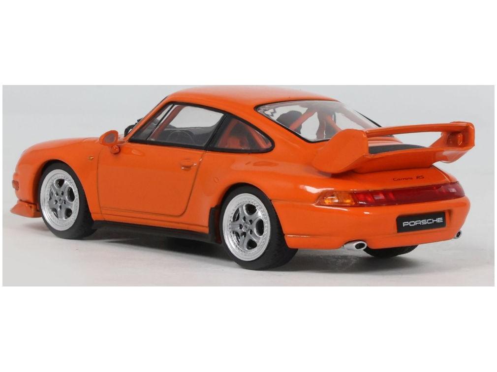 Porsche 911 (993) RS Clubsport Blood Orange 1995 1:43 Scale Solido Diecast Model Car-Solido-Diecast Model Centre