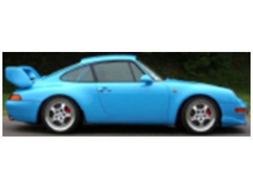 Porsche 911 (993) RS Clubsport blue- 1:43 Scale Diecast Model Car-Solido-Diecast Model Centre