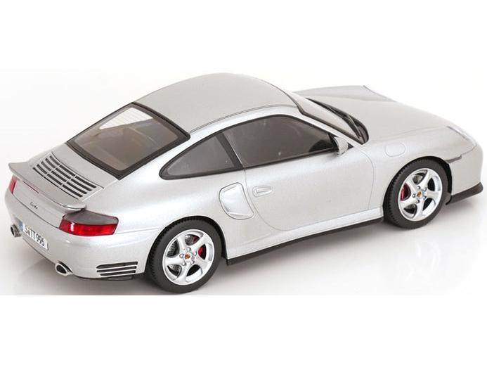 Porsche 911 (996) Turbo 2000 Silver 1:18 Scale Diecast Car – KK Scale-KK Scale-Diecast Model Centre