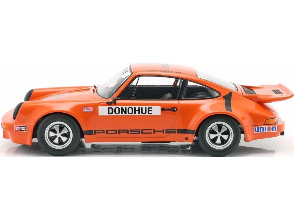 Porsche 911 Carrera 3.0 RSR Orange #1 Mark Donohue IROC Champion 1975 1:18 Scale Werk83 Diecast Model Car-Werk83-Diecast Model Centre