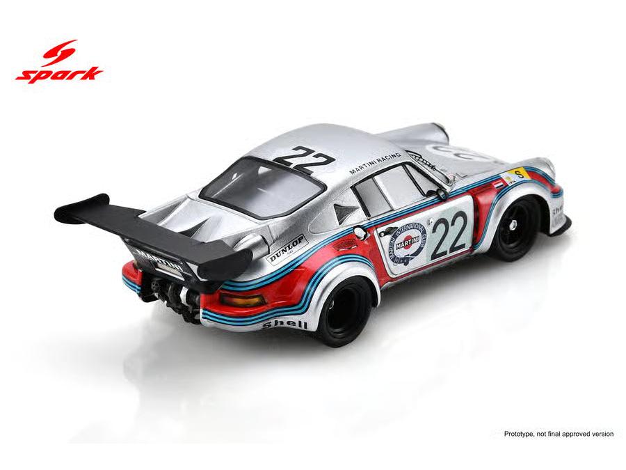 Porsche 911 Carrera RSR Turbo #22 2nd Le Mans 24H 1974 G van Lennep/H Mueller 1:43 Scale Resin Car – Spark-Spark-Diecast Model Centre