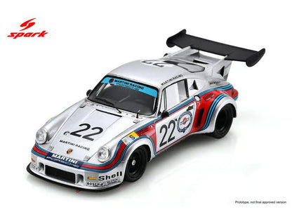 Porsche 911 Carrera RSR Turbo #22 2nd Le Mans 24H 1974 G van Lennep/H Mueller 1:43 Scale Resin Car – Spark-Spark-Diecast Model Centre