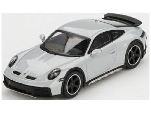 Porsche 911 Dakar Ice Grey Metallic - 1:64 Scale Model Car-MINI GT-Diecast Model Centre