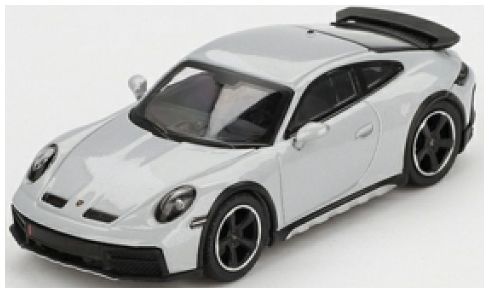 Porsche 911 Dakar Ice Grey Metallic (LHD) 1:64 Scale MINI GT Diecast Model-MINI GT-Diecast Model Centre