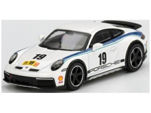 Porsche 911 Dakar Rally 1974 (RHD) 1:64 Scale MINI GT Diecast Model Car-MINI GT-Diecast Model Centre