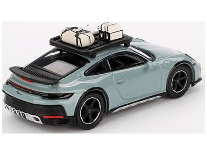 Porsche 911 Dakar Shade Green - 1:64 Scale-MINI GT-Diecast Model Centre