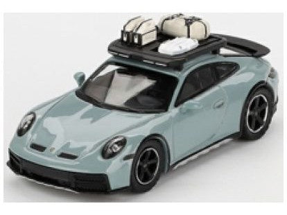 Porsche 911 Dakar Shade Green - 1:64 Scale-MINI GT-Diecast Model Centre