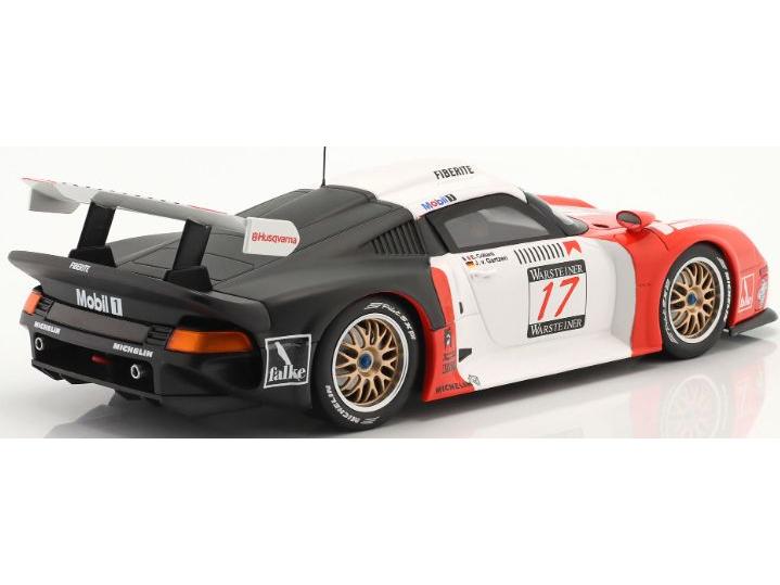 Porsche 911 GT1 #17 8th FIA GT Championship Nurburgring 1997 1:18 Scale Werk83 Diecast Model Car-Werk83-Diecast Model Centre
