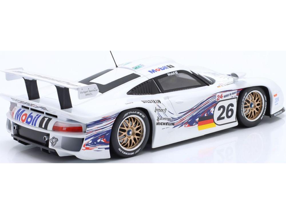 Porsche 911 GT1 #26 24H Le Mans 1997 Collard/Kelleners/Dalmas 1:18 Scale Werk83 Diecast Model Car-Werk83-Diecast Model Centre