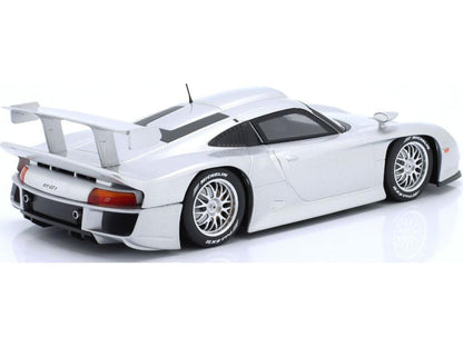 Porsche 911 GT1 Street Version 1997 Silver 1:18 Scale Werk83 Diecast Model Car-Werk83-Diecast Model Centre