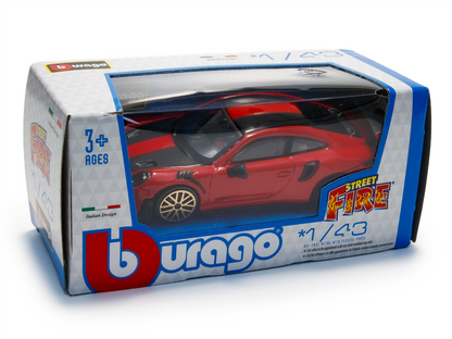 Porsche 911 GT2 RS red 1:43 Scale Toy Car
