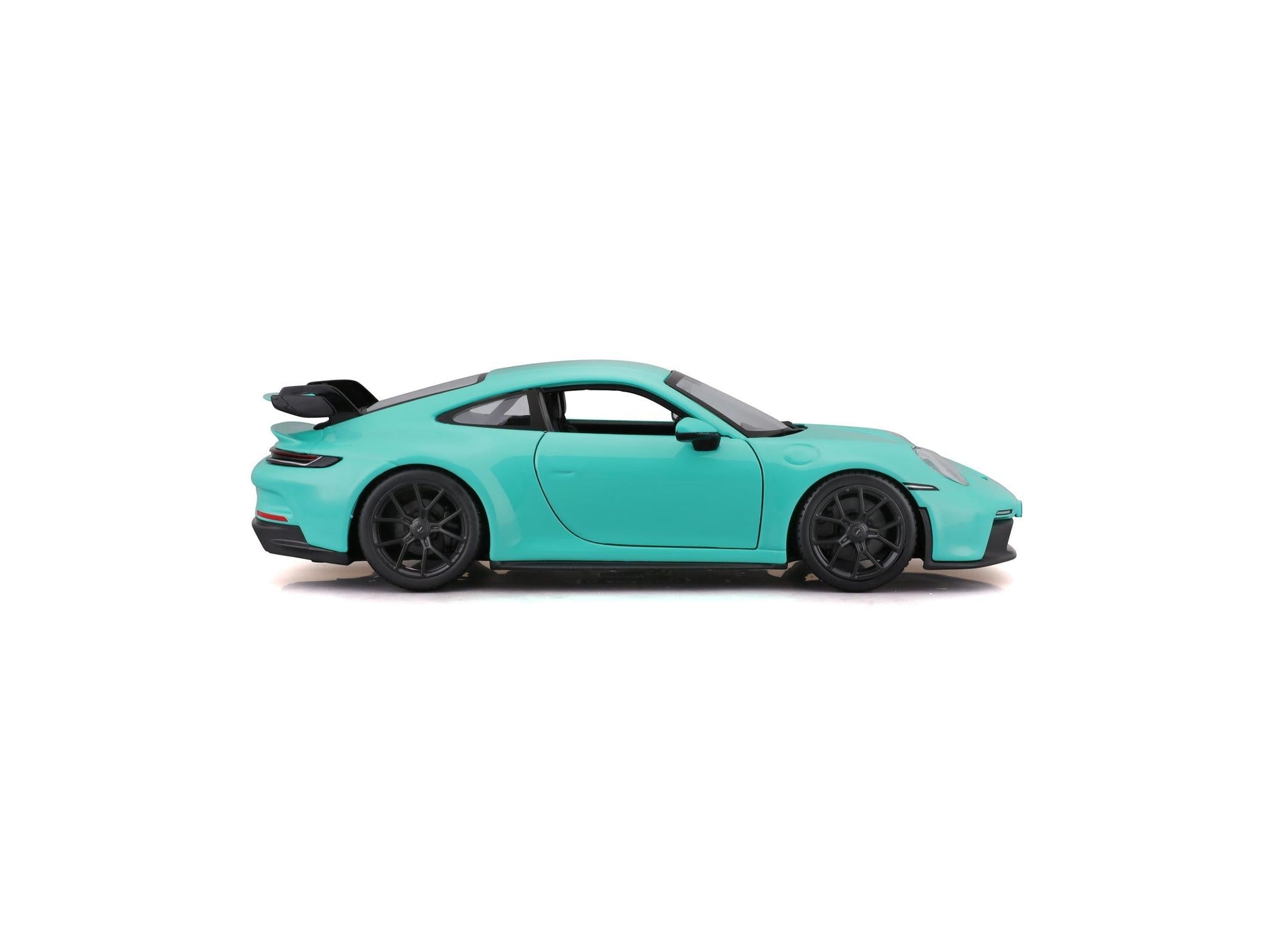 Porsche 911 GT3 2021 Turquoise 1:24 Scale Bburago Diecast Model