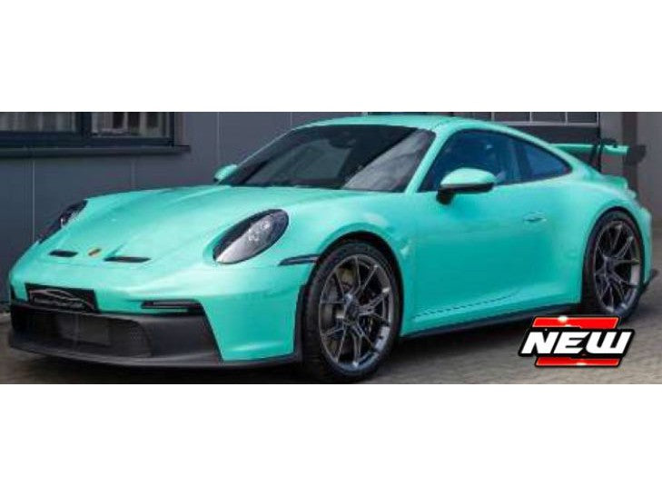 Porsche 911 GT3 2021 turquoise - 1:24 Scale Diecast Model Car-Bburago-Diecast Model Centre