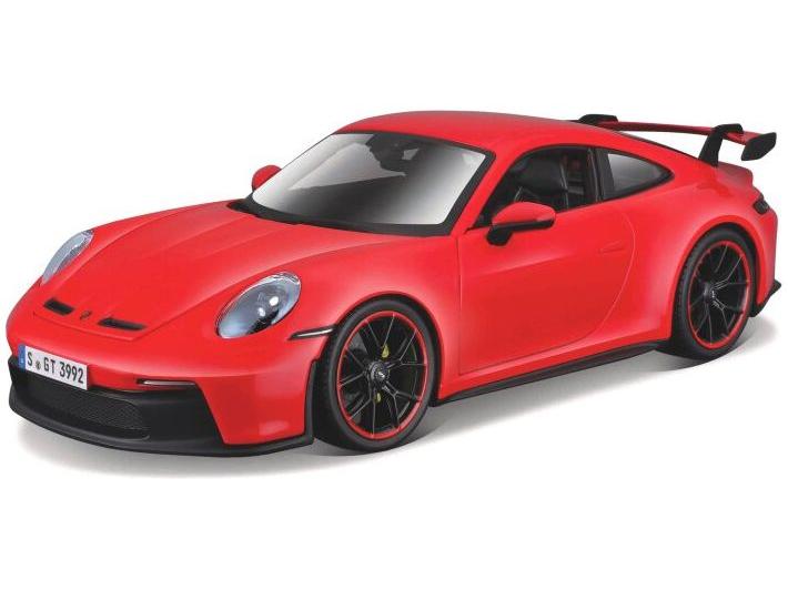 Porsche 911 GT3 992 2022 Red 1:18 Scale Maisto Diecast Toy Car-Maisto-Diecast Model Centre