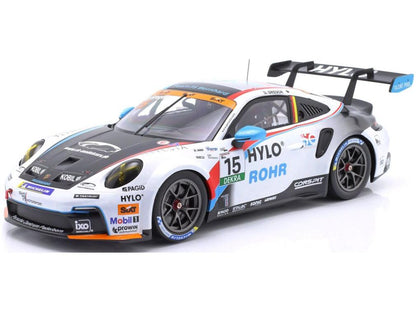 Porsche 911 GT3 Cup #15 Porsche Carrera Cup Germany 2025 Gregor 1:18 Scale IXO Diecast Model Car-IXO-Diecast Model Centre