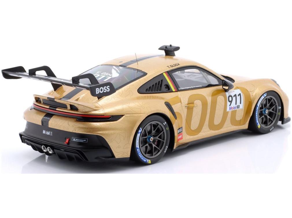 Porsche 911 GT3 Cup #911 Porsche Supercup Hungaroring 2023 Timo Glock 1:18 Scale IXO Diecast Model Car-IXO-Diecast Model Centre