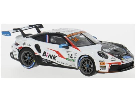 Porsche 911 GT3 Cup (992) Porsche Cup Oschersleben 2024 #14 R.de Haan 1:43 Scale IXO Diecast Model Car-IXO-Diecast Model Centre