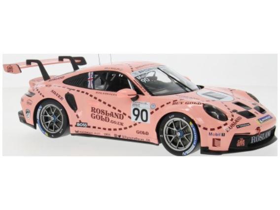 Porsche 911 GT3 Cup Porsche Cup Brands Hatch 2023 #90 J. Malin 1:18 Scale IXO Diecast Model Car-IXO-Diecast Model Centre
