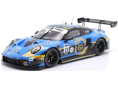 Porsche 911 GT3 R #13 4th 12h Bathurst 2024 Phantom Global Racing Buus/Eriksson 1:18 Scale IXO Diecast Model Car-IXO-Diecast Model Centre