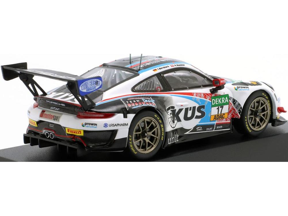 Porsche 911 GT3 R #17 KuS Team Bernhard ADAC GT-Masters 2019 Bachler/Bernhard 1:43 Scale IXO Diecast Model Car-IXO-Diecast Model Centre