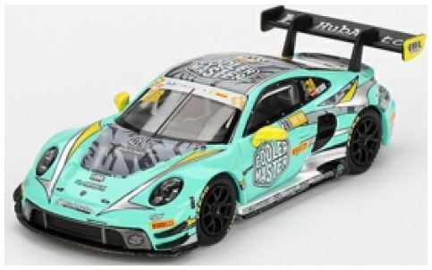 Porsche 911 GT3 R #28 Hubauto FIA GT World Cup 70th Macau Grand Prix 2023 (LHD) 1:64 Scale MINI GT Diecast Model-MINI GT-Diecast Model Centre