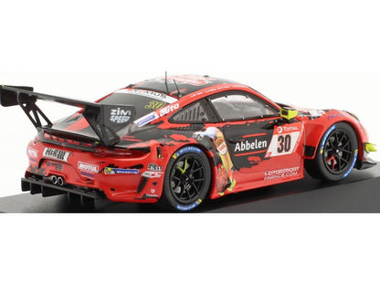 Porsche 911 GT3 R #30 24h Nurburgring 2020 Frikadelli Racing Team 1:43 Scale IXO Diecast Model Car-IXO-Diecast Model Centre