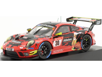 Porsche 911 GT3 R #30 24h Nurburgring 2020 Frikadelli Racing Team 1:43 Scale IXO Diecast Model Car-IXO-Diecast Model Centre