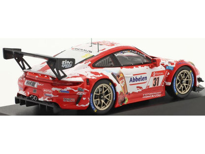 Porsche 911 GT3 R #31 24h Nurburgring 2019 Frikadelli Racing Team 1:43 Scale IXO Diecast Model Car-IXO-Diecast Model Centre
