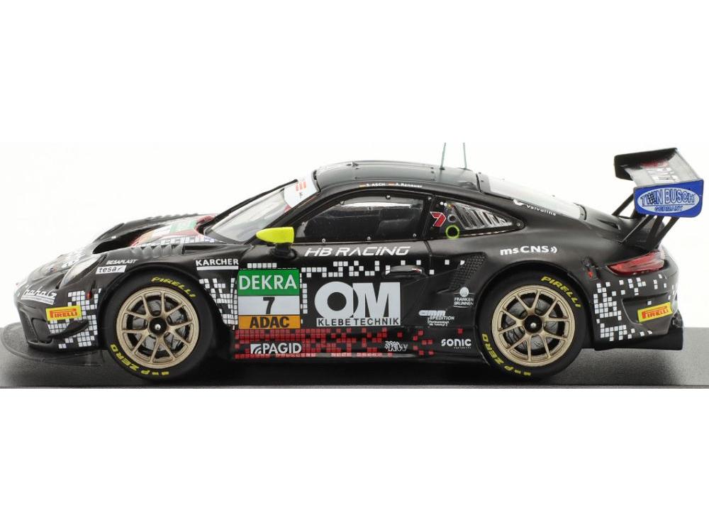 Porsche 911 GT3 R #7 ADAC GT-Masters 2020 Herberth Motorsport 1:43 Scale IXO Diecast Model Car-IXO-Diecast Model Centre