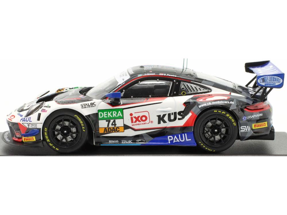 Porsche 911 GT3 R #74 ADAC GT Masters 2021 Team75 Pereira/Eriksson 1:43 Scale IXO Diecast Model Car-IXO-Diecast Model Centre