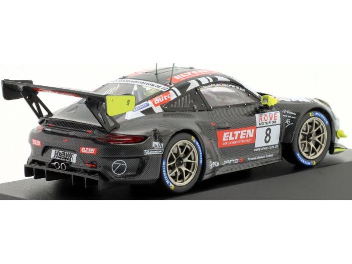 Porsche 911 GT3 R #8 VLN 1 Nurburgring 2019 Iron Force Slooten/Luhr/de Leener/Jan 1:43 Scale IXO Diecast Model Car-IXO-Diecast Model Centre