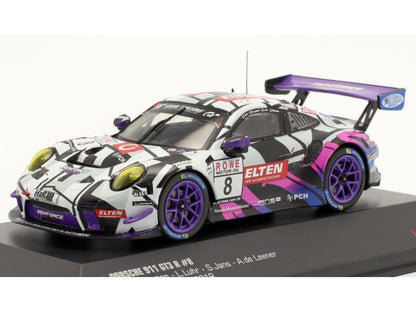 Porsche 911 GT3 R #8 VLN2 Nurburgring 2019 Iron Force 1:43 Scale IXO Diecast Model Car-IXO-Diecast Model Centre