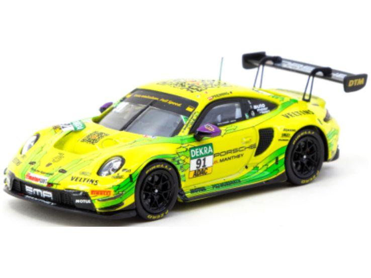 Porsche 911 GT3 R #91 Preining DTM-Saison 2023 Scale Tarmac Works Diecast Model-Tarmac Works-Diecast Model Centre