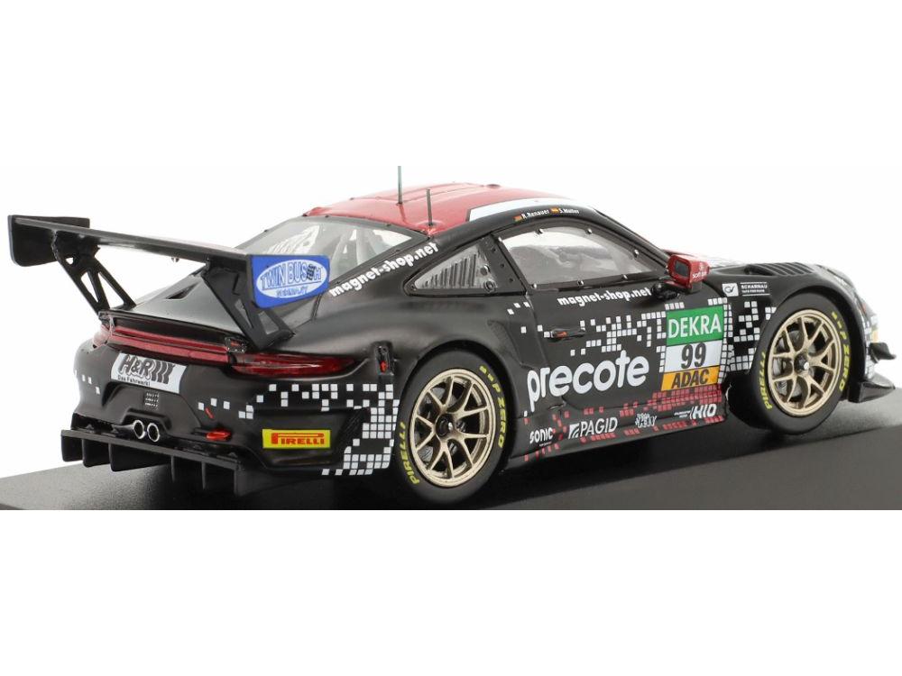 Porsche 911 GT3 R #99 ADAC GT-Masters 2020 Herberth Motorsport 1:43 Scale IXO Diecast Model Car-IXO-Diecast Model Centre