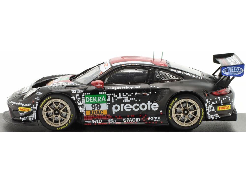 Porsche 911 GT3 R #99 ADAC GT-Masters 2020 Herberth Motorsport 1:43 Scale IXO Diecast Model Car-IXO-Diecast Model Centre