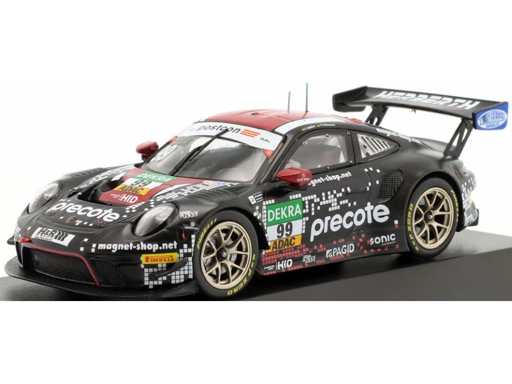 Porsche 911 GT3 R #99 ADAC GT-Masters 2020 Herberth Motorsport 1:43 Scale IXO Diecast Model Car-IXO-Diecast Model Centre