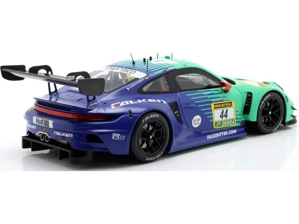 Porsche 911 GT3 R Falken Motorsports #44 24h Nurburgring 2025 1:43 Scale Diecast Car – IXO-IXO-Diecast Model Centre