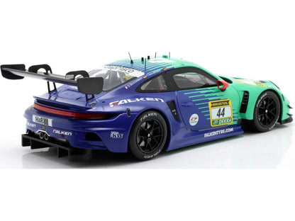 Porsche 911 GT3 R Falken Motorsports #44 24h Nurburgring 2025 1:43 Scale Diecast Car – IXO-IXO-Diecast Model Centre