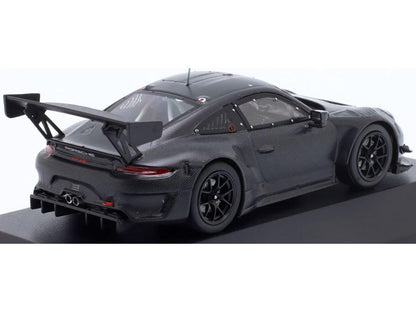 Porsche 911 GT3 R Plain Body Version 2019 Matt Black 1:43 Scale IXO Diecast Model Car-IXO-Diecast Model Centre