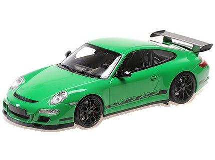 Porsche 911 GT3 RS 2007 Green 1:18 Scale Diecast Car – Minichamps-Minichamps-Diecast Model Centre