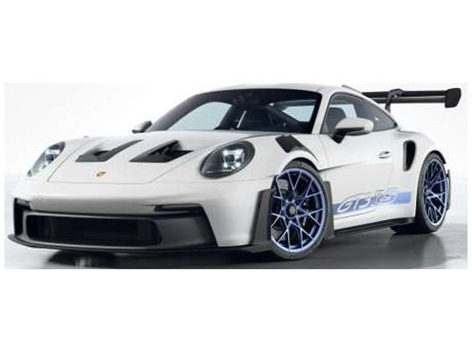 Porsche 911 GT3 RS 2024 white w/blue accents - 1:18 Scale Model Car-Solido-Diecast Model Centre