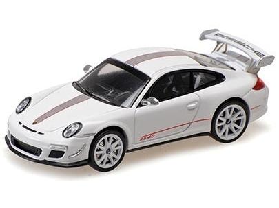 Porsche 911 GT3 RS 4.0 2011 White 1:64 Scale Diecast Car – Minichamps-Minichamps-Diecast Model Centre