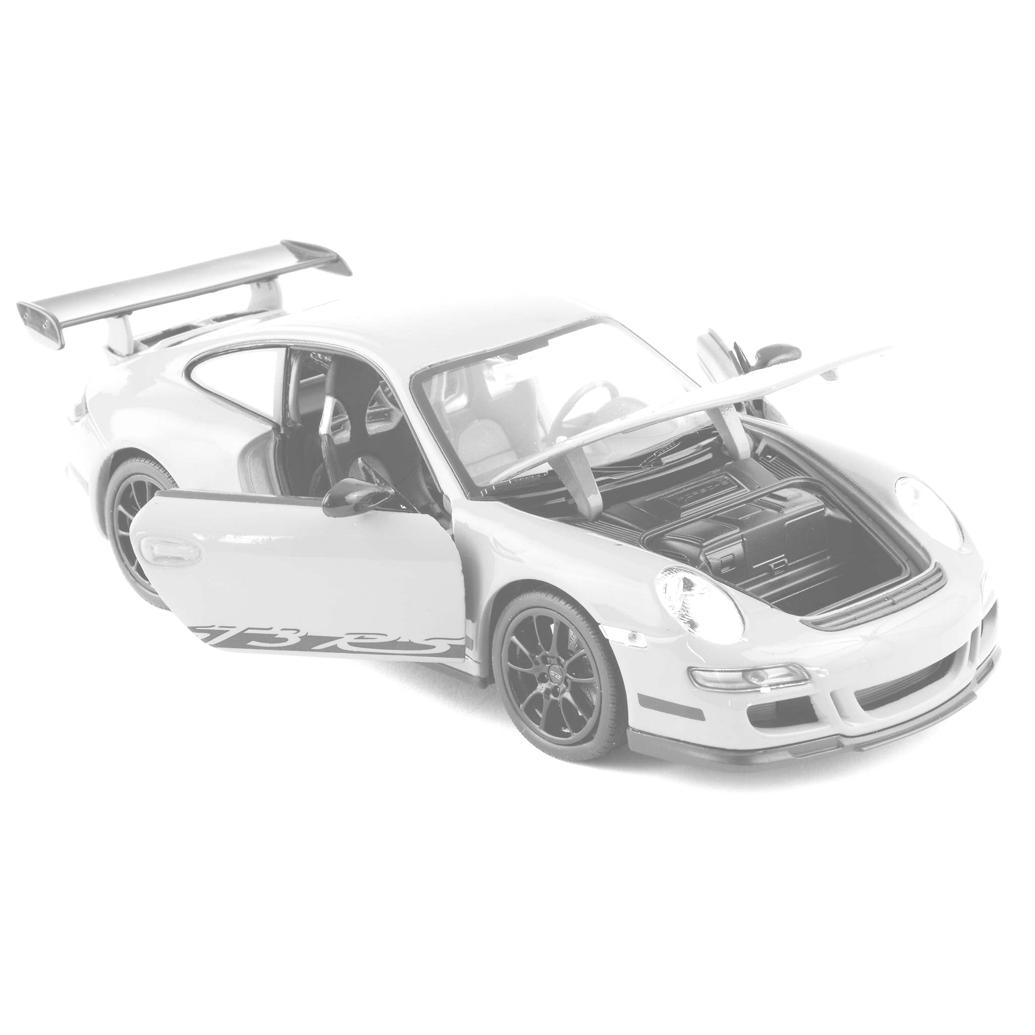 Porsche 911 GT3 RS Diecast Model Car white - 1:24 Scale-Welly-Diecast Model Centre