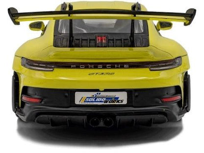 Porsche 911 GT3 RS Solido Works Neon Lime 2024 1:18 Scale Diecast Model Car – Solido-Solido-Diecast Model Centre