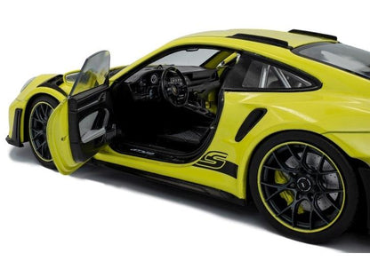 Porsche 911 GT3 RS Solido Works Neon Lime 2024 1:18 Scale Diecast Model Car – Solido-Solido-Diecast Model Centre