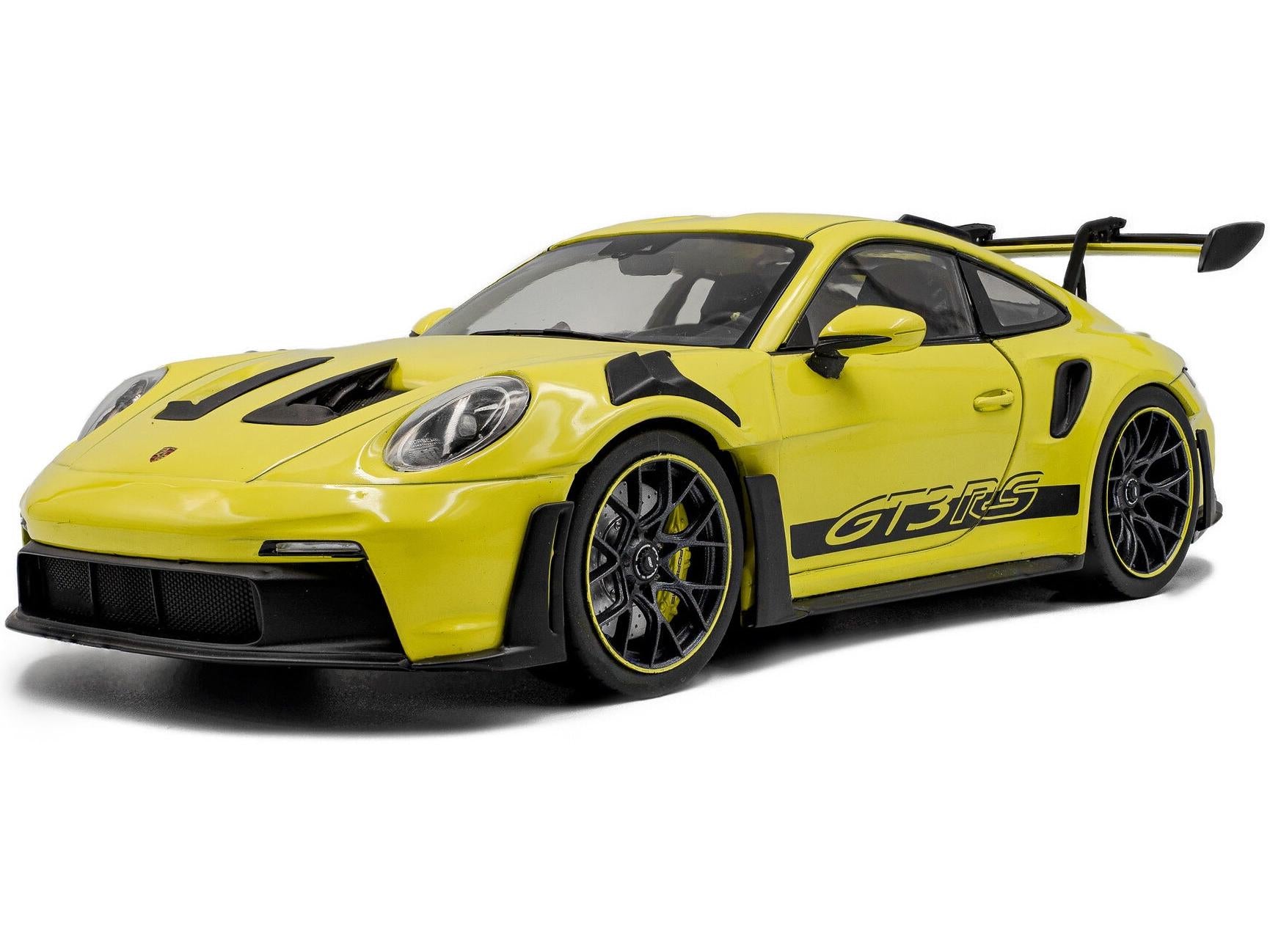 Porsche 911 GT3 RS Solido Works Neon Lime 2024 1:18 Scale Diecast Model Car – Solido-Solido-Diecast Model Centre
